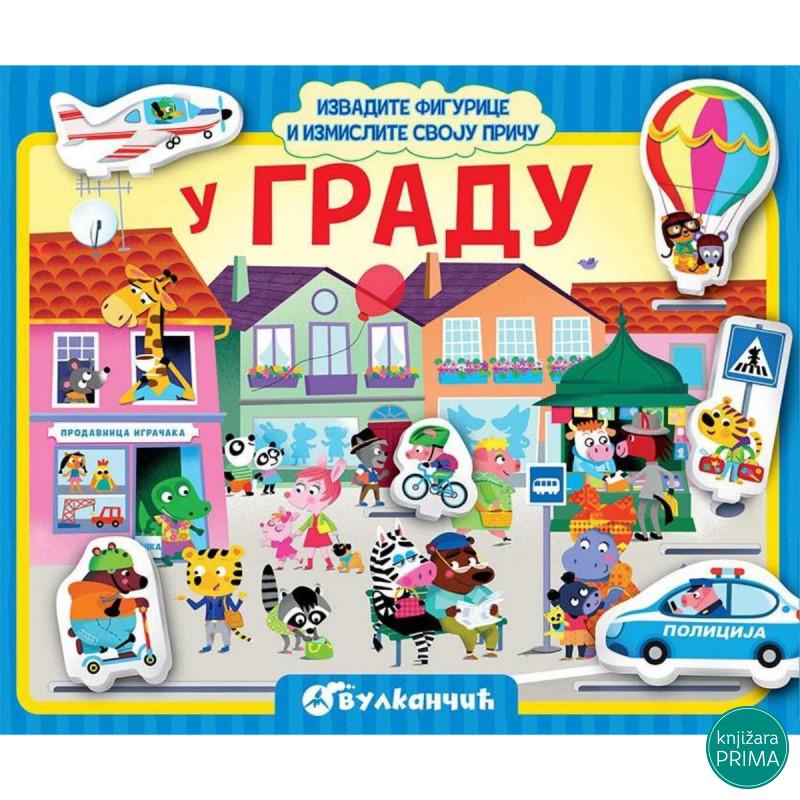 Izvadite figurice i izmislite svoju priču - u gradu VULKAN 