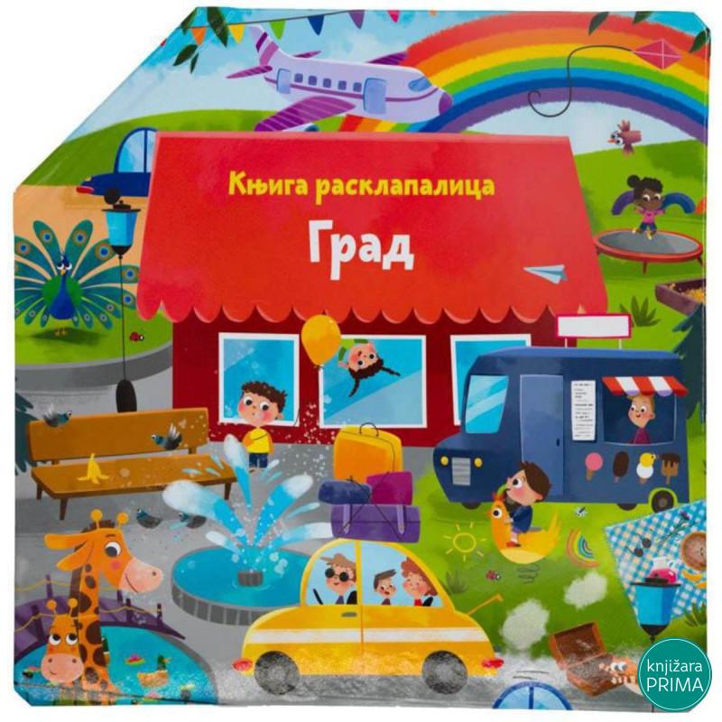 Knjiga rasklapalica - grad VULKAN 