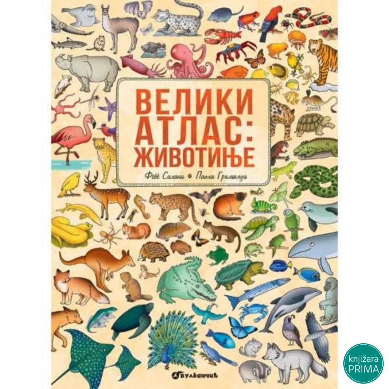 Veliki atlas - životinje VULKAN 