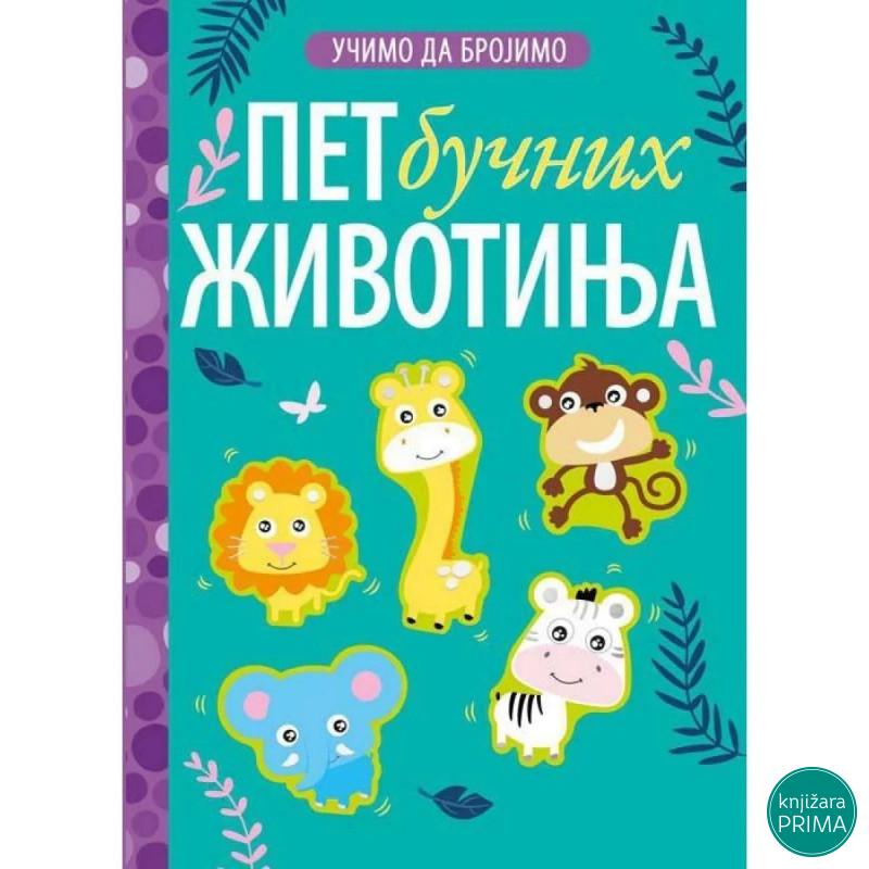 Učimo da brojimo 5 bučnih životinja VULKAN 