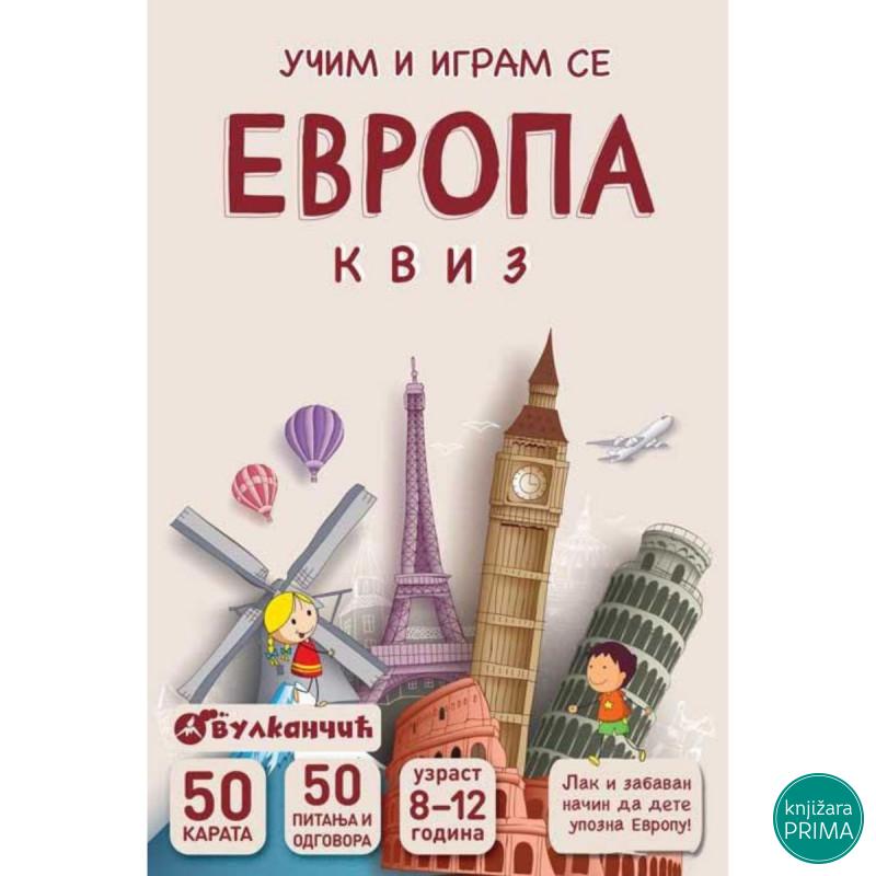 Evropa - edukativne kartice 