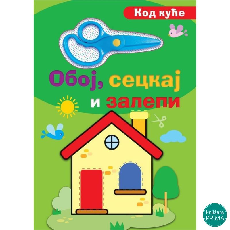 Oboj, seckaj i zalepi KOD KUĆE VULKAN 