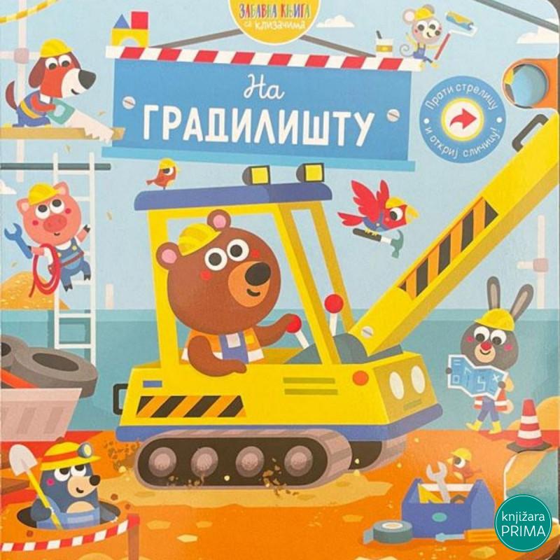 Zabavna knjiga sa klizačima na gradilištu VULKAN 