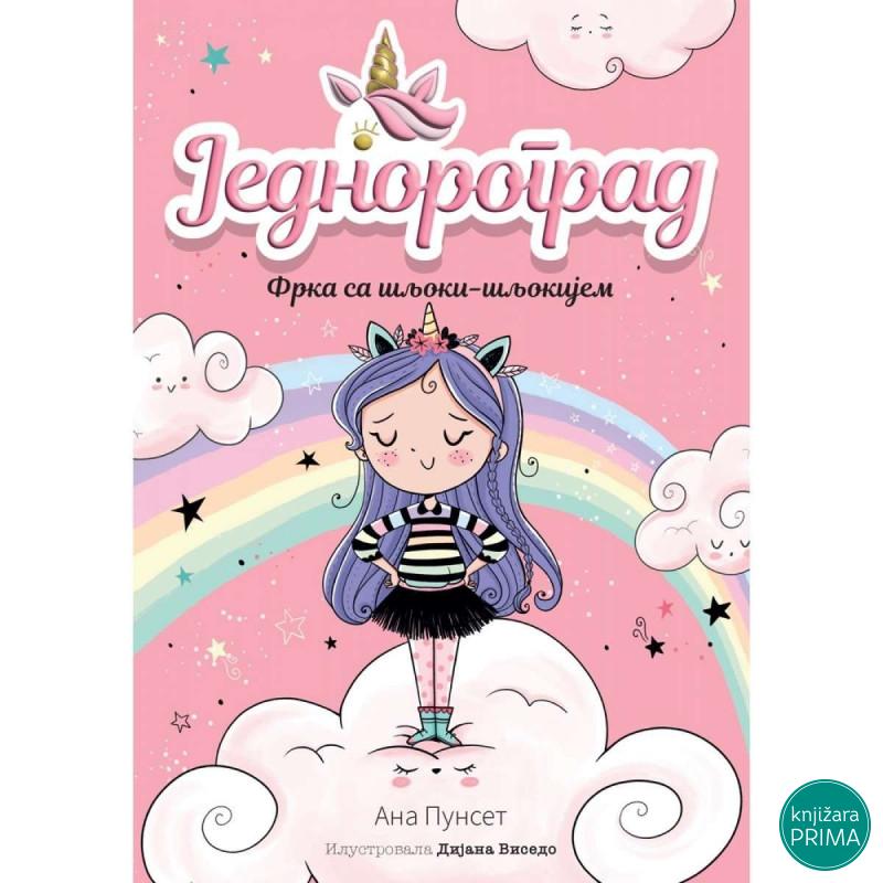 Jednorograd 1 frka sa šljokijem VULKAN 