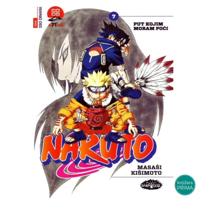 Naruto 7 - ut kojim moram poći DARKWOOD Manga 