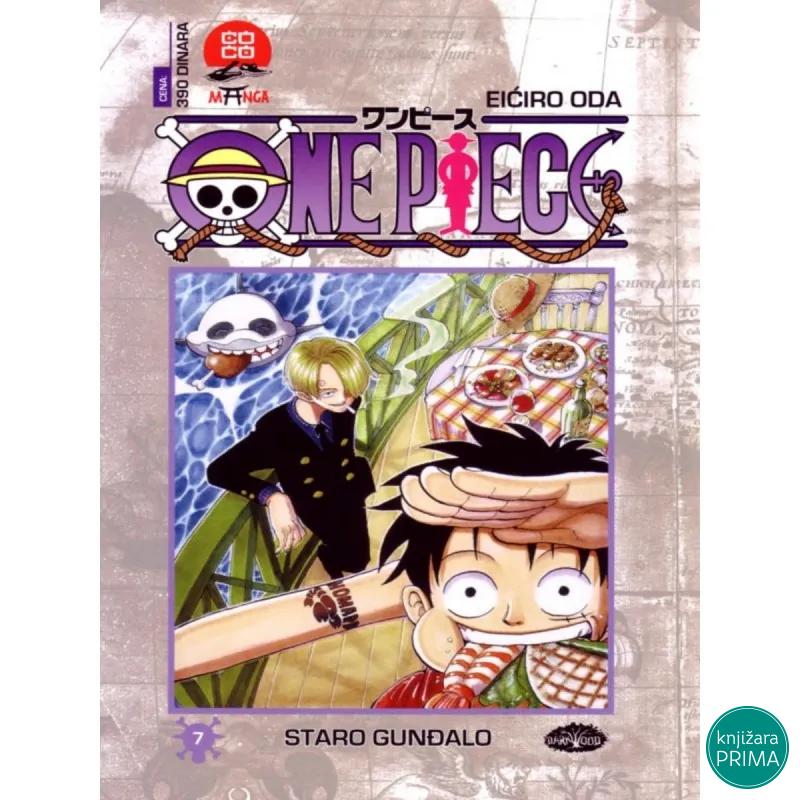 One Piece 7 - Staro gunđalo DARKWOOD Manga 