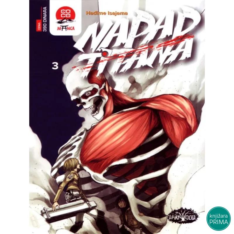 Napad titana 3 DARKWOOD Manga 
