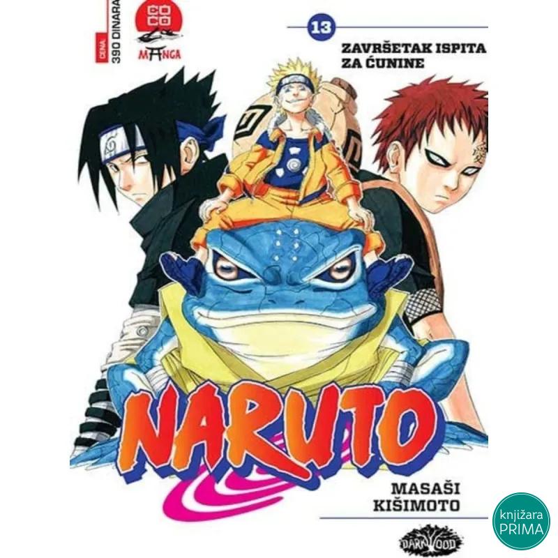 Naruto 13 - Završetak ispita za ćunine DARKWOOD Manga 