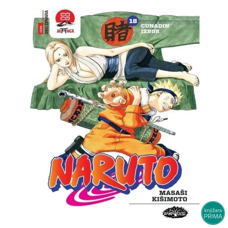 Naruto 18 - Cunadin izbor DARKWOOD Manga 