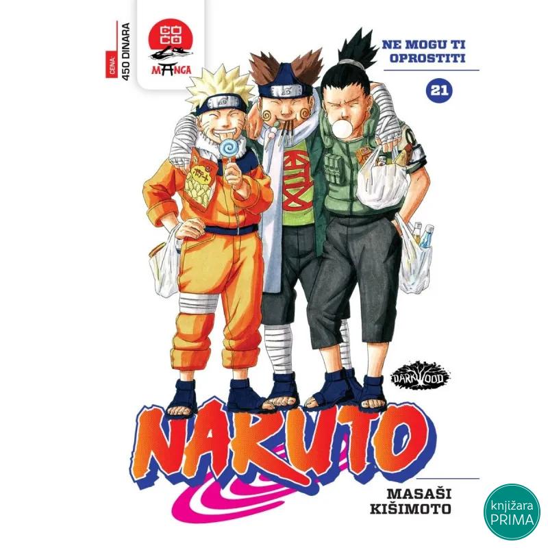 Naruto 21 - Ne mogu ti oprostiti DARKWOOD Manga 