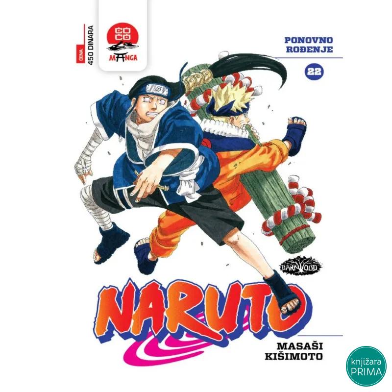 Naruto 22 - Ponovno rođenje DARKWOOD Manga 