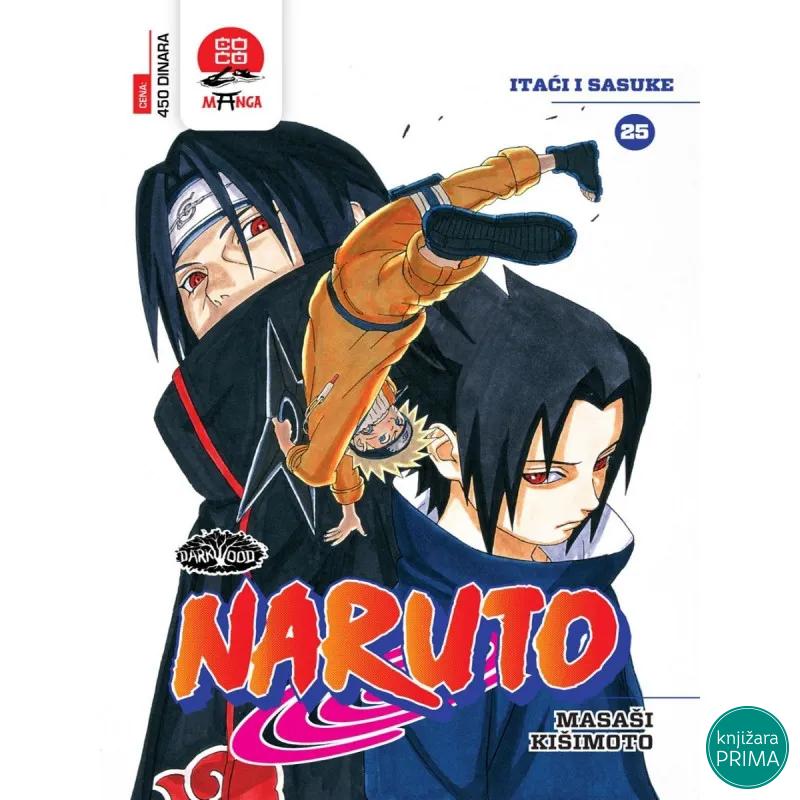 Naruto 25 - Itaći i Sasuke DARKWOOD Manga 