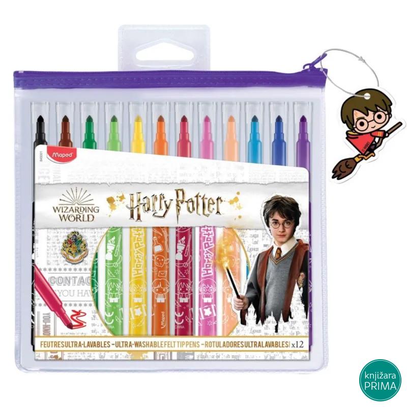 Flomasteri 12 MAPED Harry Potter 