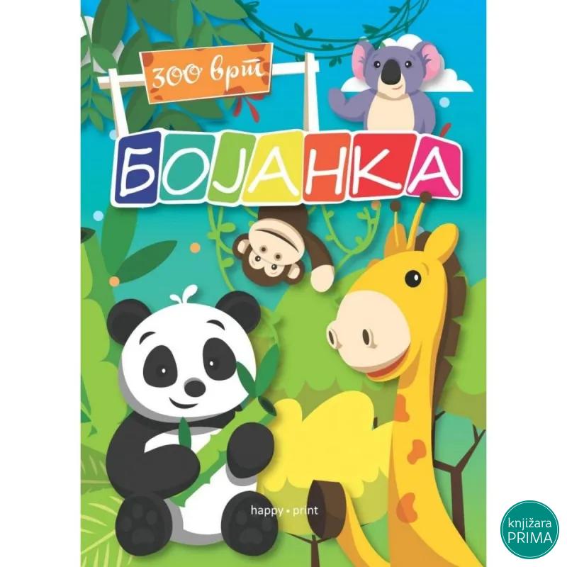 Bojanka HAPPY PRINT - Zoo vrt 