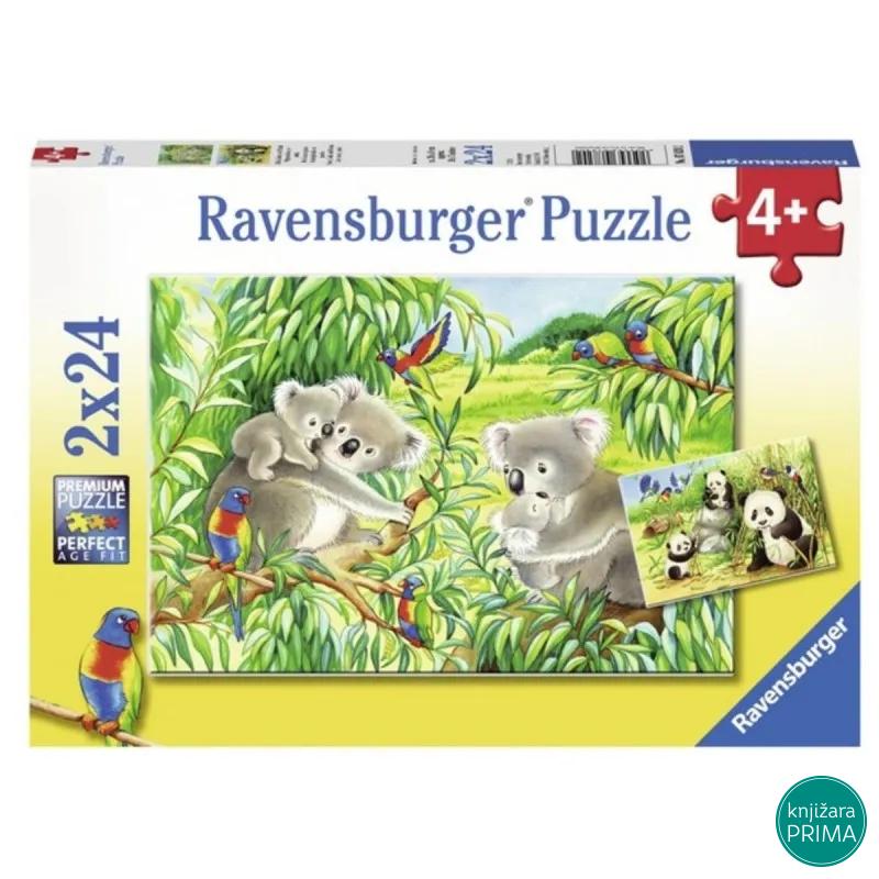 Puzzle RAVENSBURGER Koale i pande 