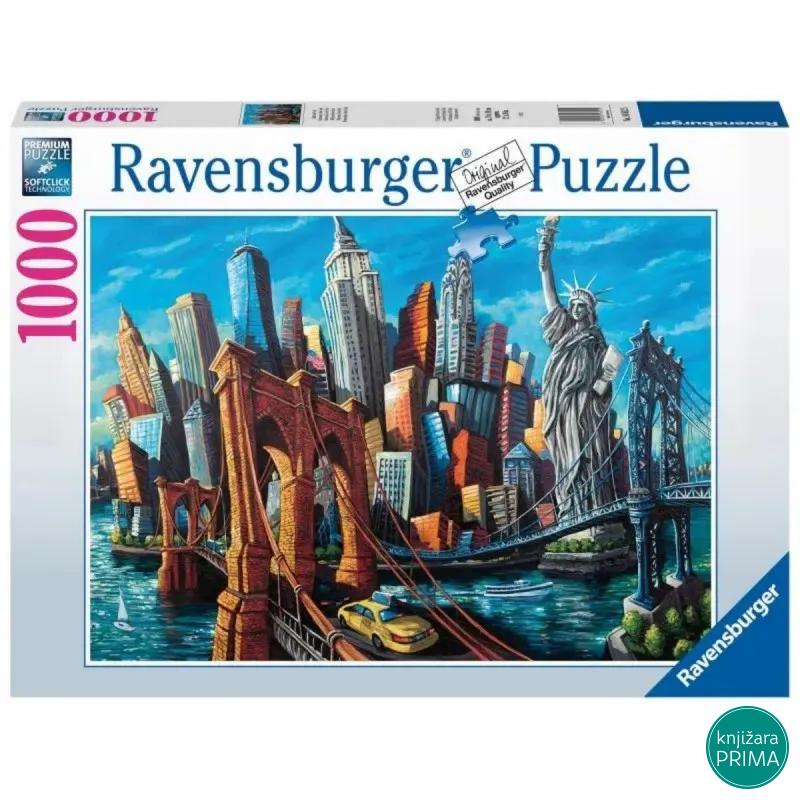 Puzzle RAVENSBURGER New York 1000 
