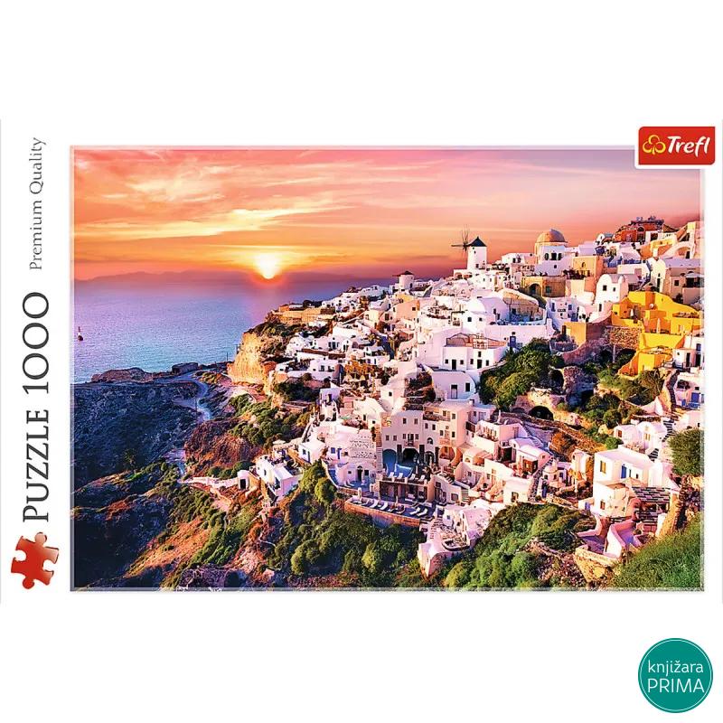 Puzzle TREFL Sunset over Santorini 1000 delova 