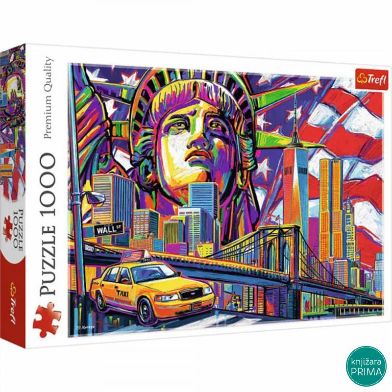 Puzzle TREFL Colors of New York 1000 delova 