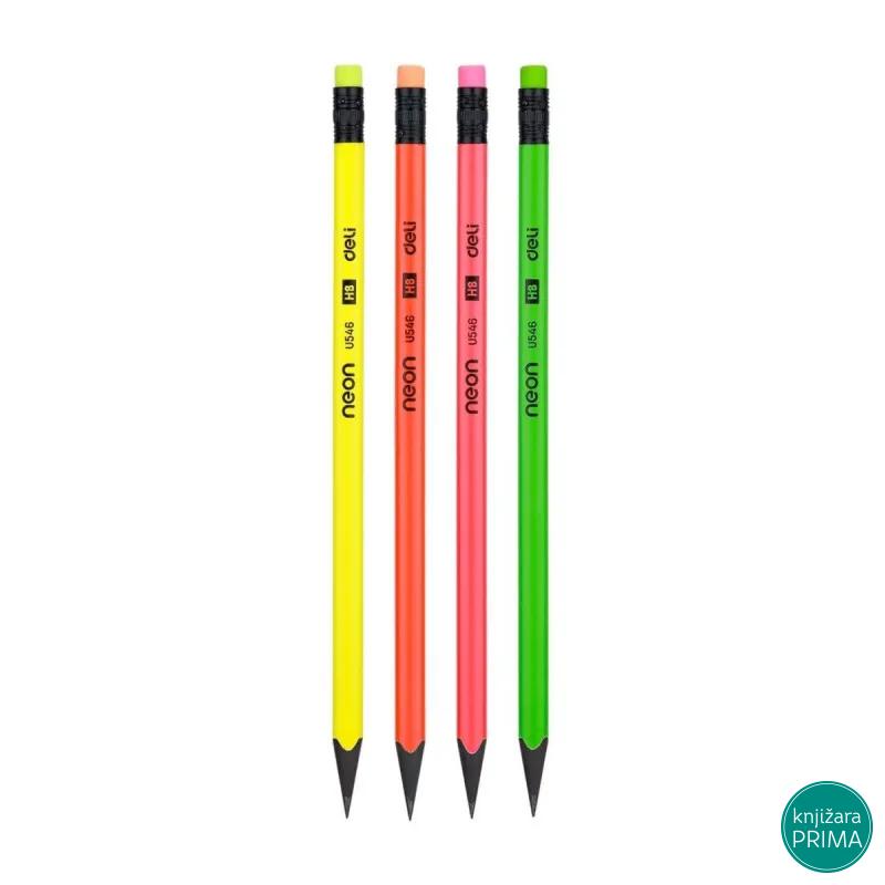 Grafitna olovka DELI HB Neon 