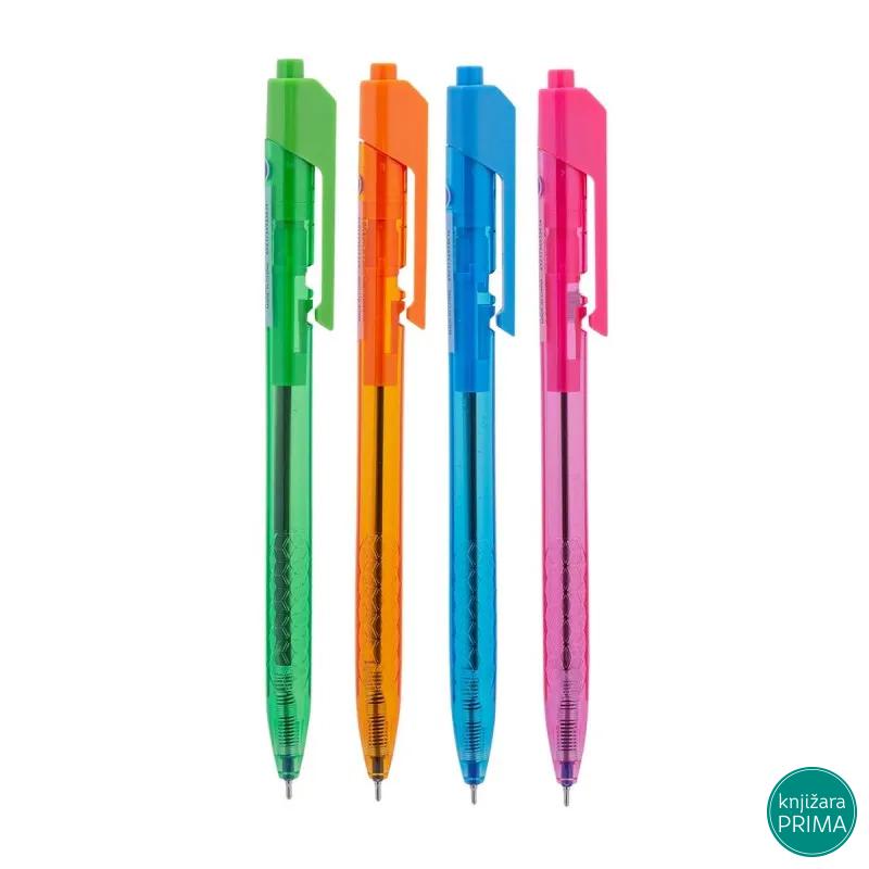 Hemijska olovka DELI Arrow neon 