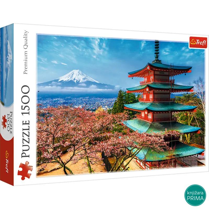 Puzzle TREFL Mount Fuji  1500 delova 