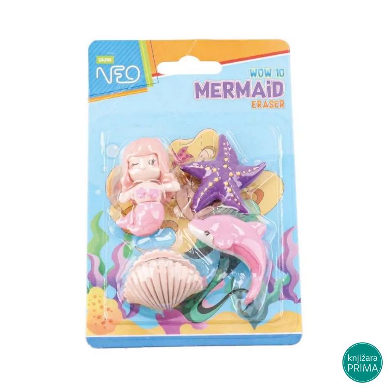 Set gumica - Mermaid 