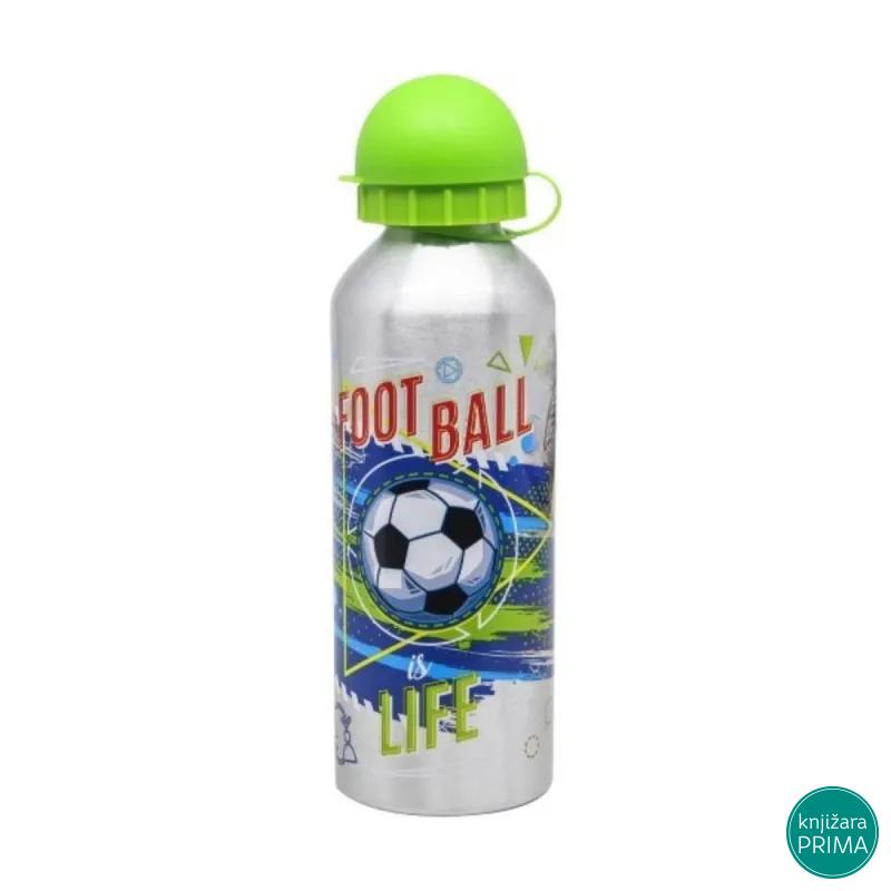 Aluminijumska flašica Alu Flowy - Football  500ml 