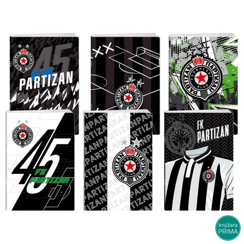 Sveska A4 kocke PLAY Partizan 