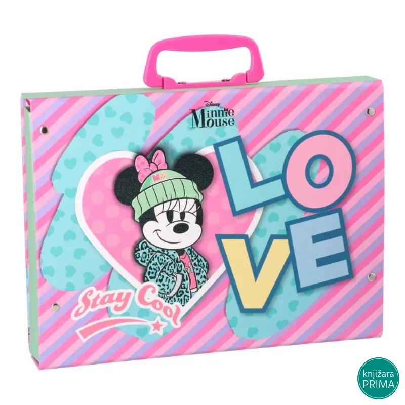 Koferče sa ručkom A4 PLAY - Minnie Mouse 