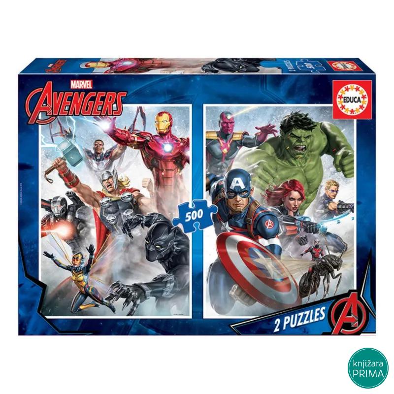 Puzzle EDUCA 500x2 Avengers 