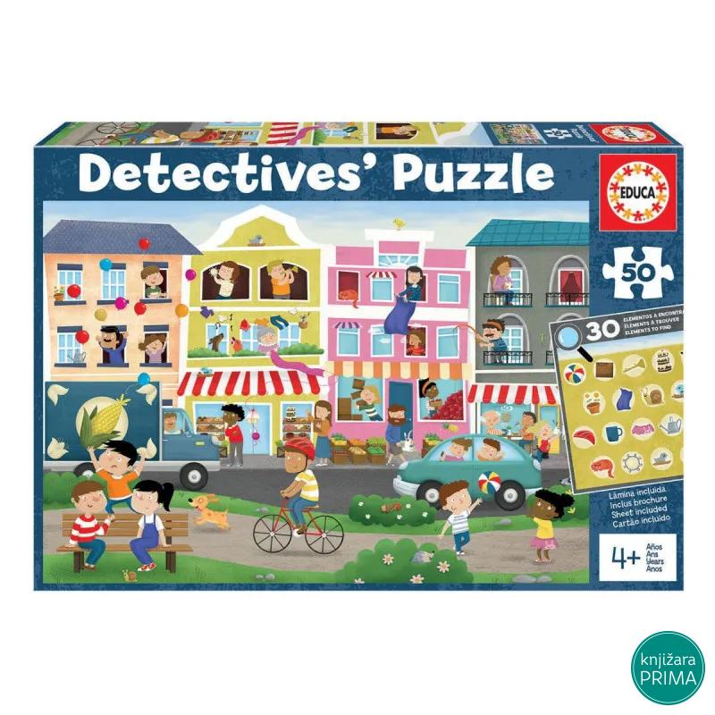 Puzzle EDUCA 50 Detective Busy Town 