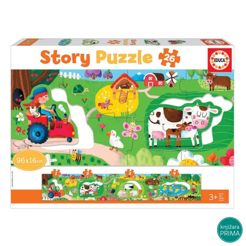 Puzzle story EDUCA Farm 