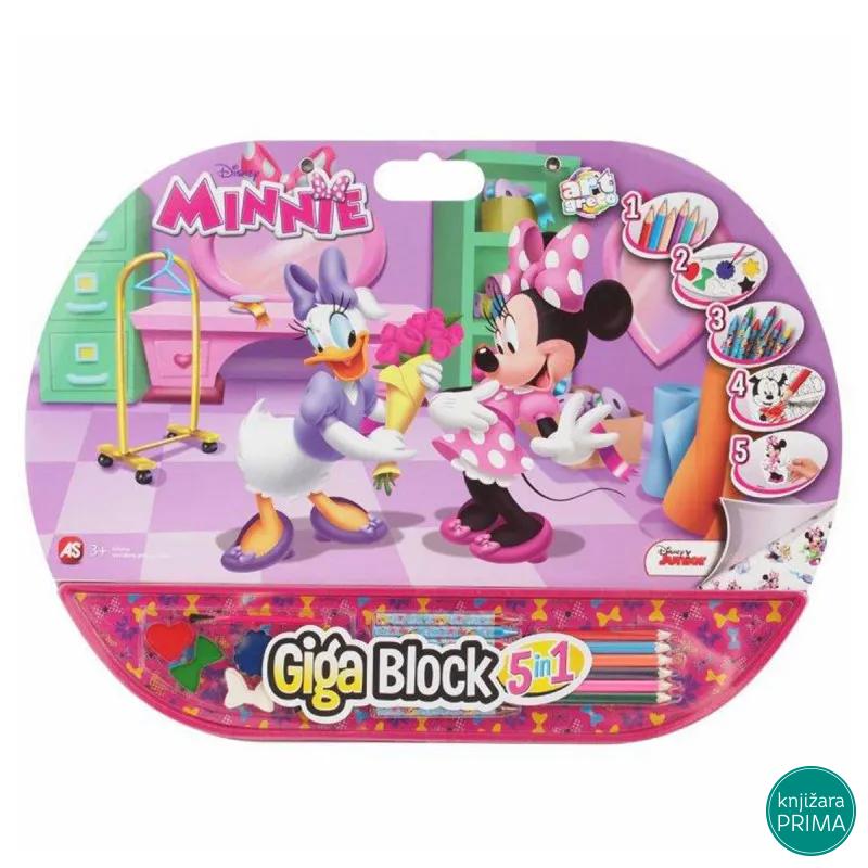 Giga blok 5 u 1 Minnie Mouse 