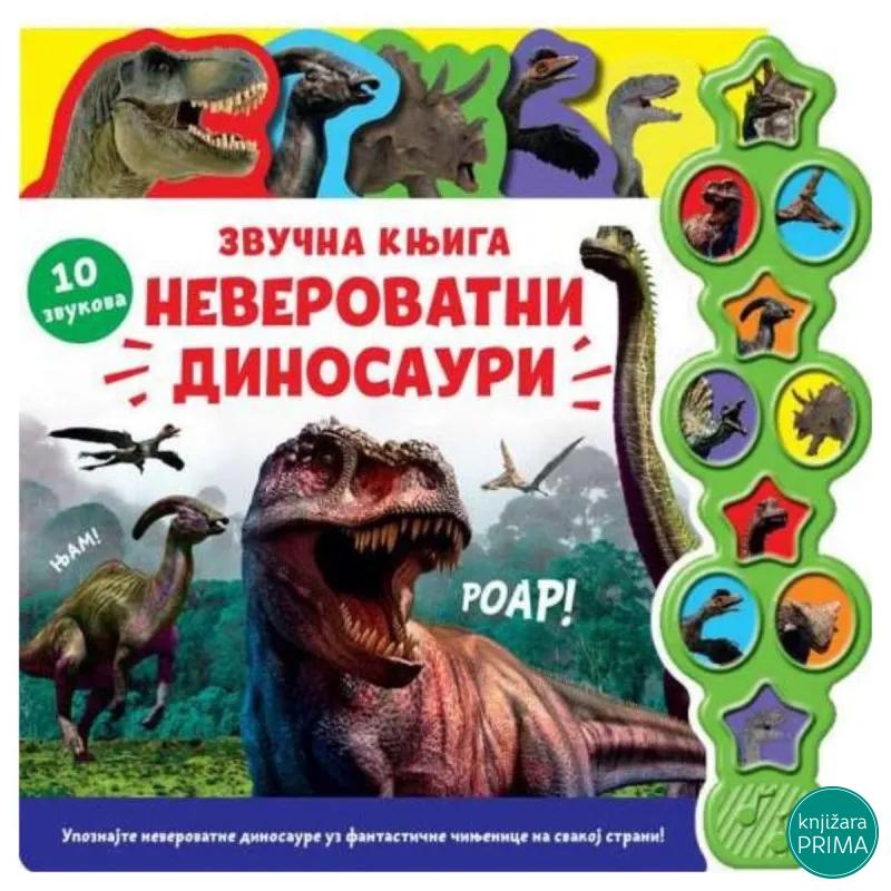 Zvučna knjiga neverovatni dinosaurusi VULKAN 